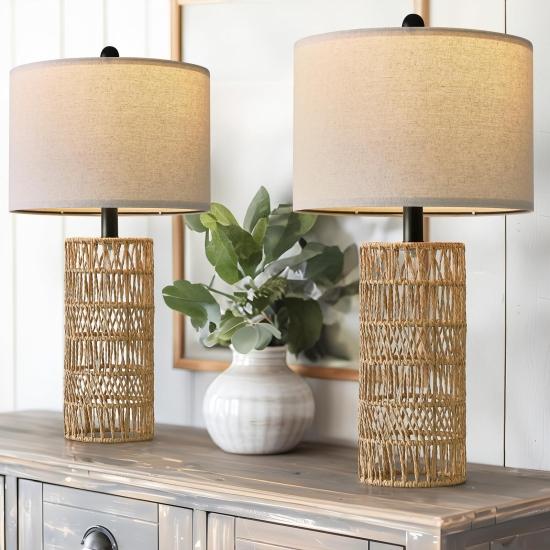Rattan Abajur