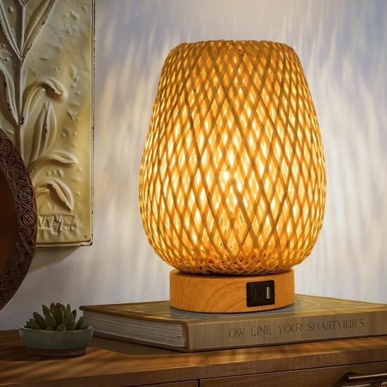 Rattan Abajur