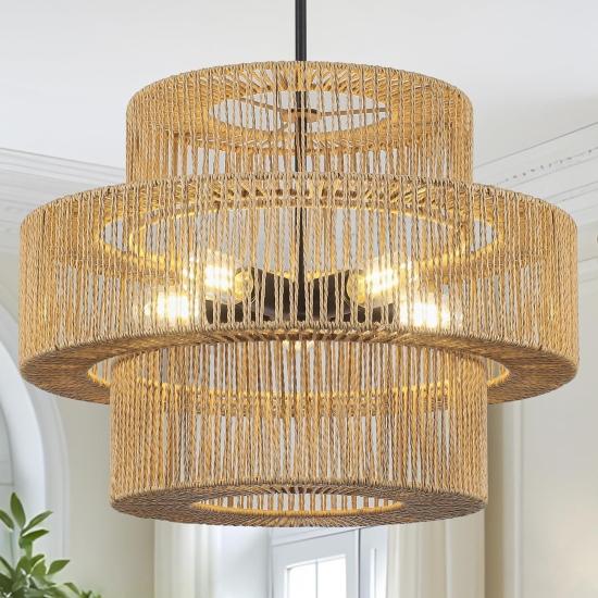 Rattan Avize