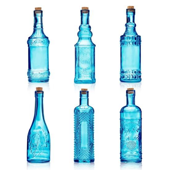 Renkli Cam Şişeler