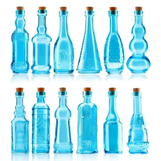 Renkli Cam Şişeler