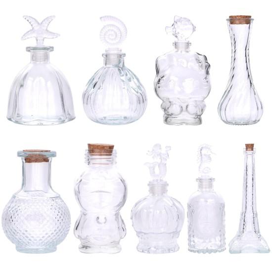 Renkli Cam Şişeler