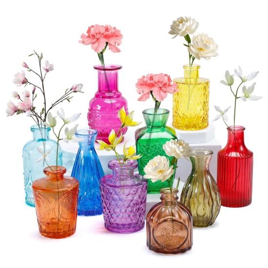 Renkli Cam Vazo