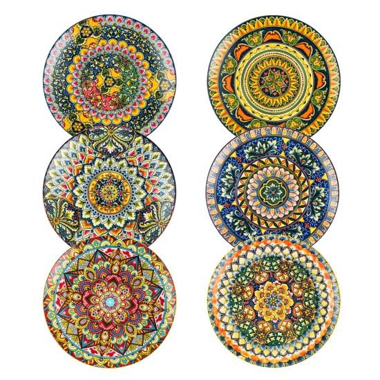 Renkli Yemek Tabağı