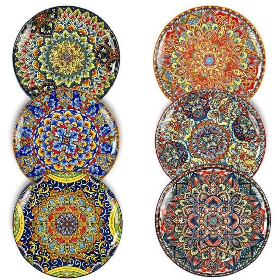 Renkli Yemek Tabağı