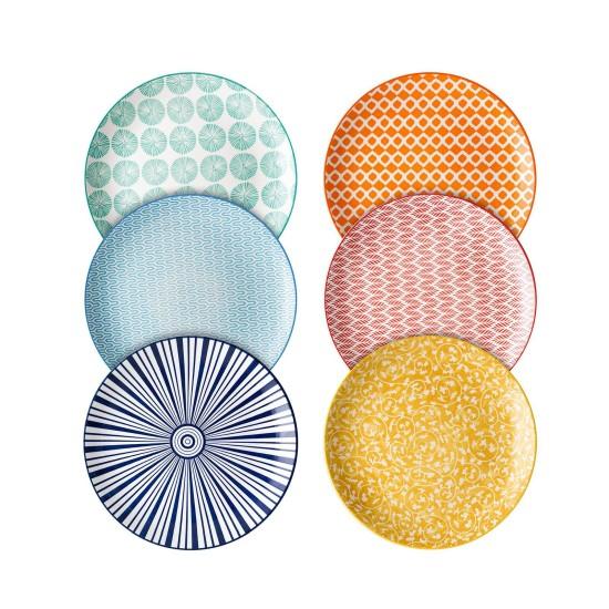 Renkli Yemek Tabağı