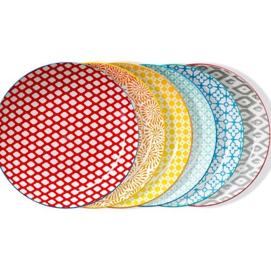 Renkli Yemek Tabağı