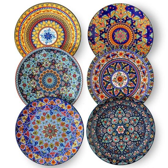 Renkli Yemek Tabağı