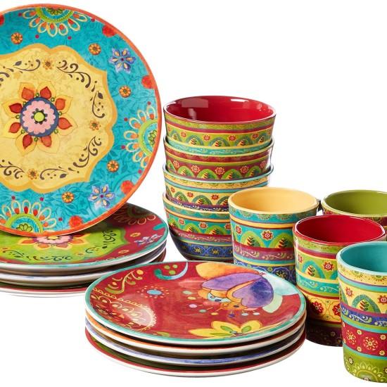 Renkli Yemek Takımı