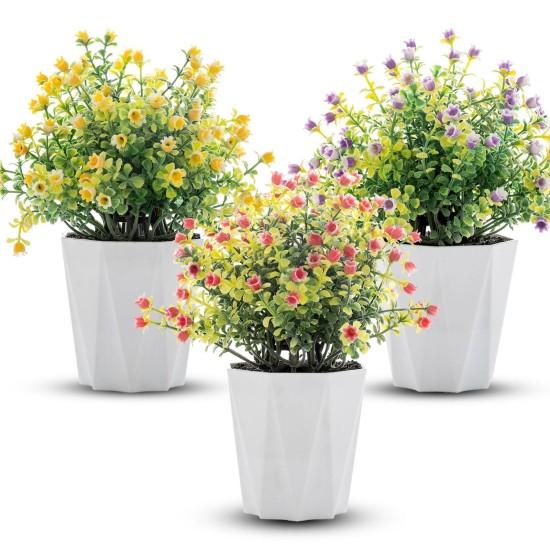 Saksıda Yapay Çiçek