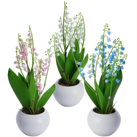 Saksıda Yapay Çiçek