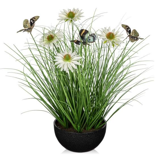 Saksıda Yapay Çiçek