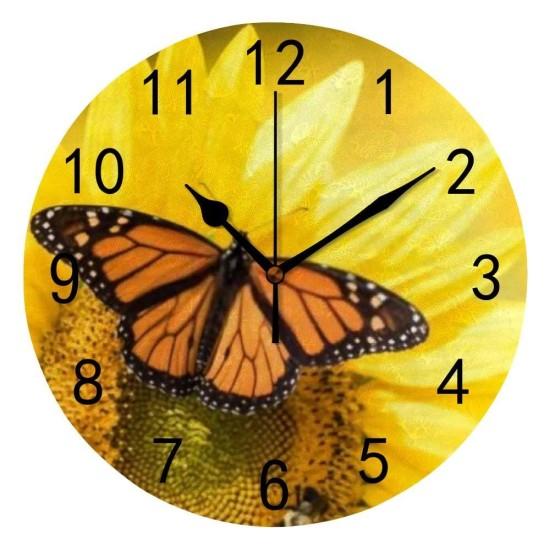 Sarı Duvar Saati