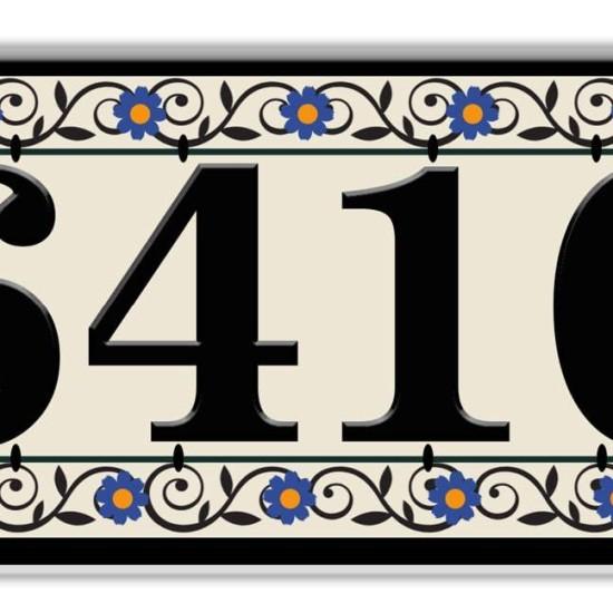 Seramik Kapı Numarası