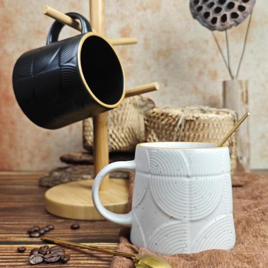 Siyah Beyaz Fincan Takımı