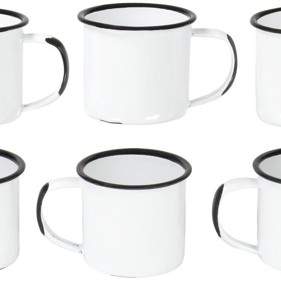 Siyah Beyaz Fincan Takımı