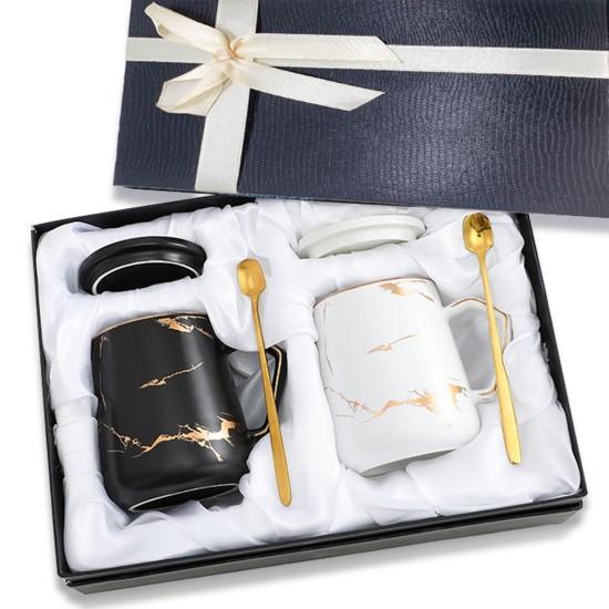 Siyah Beyaz Fincan Takımı