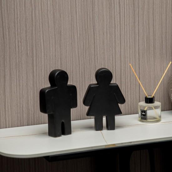 Siyah Dekoratif Obje