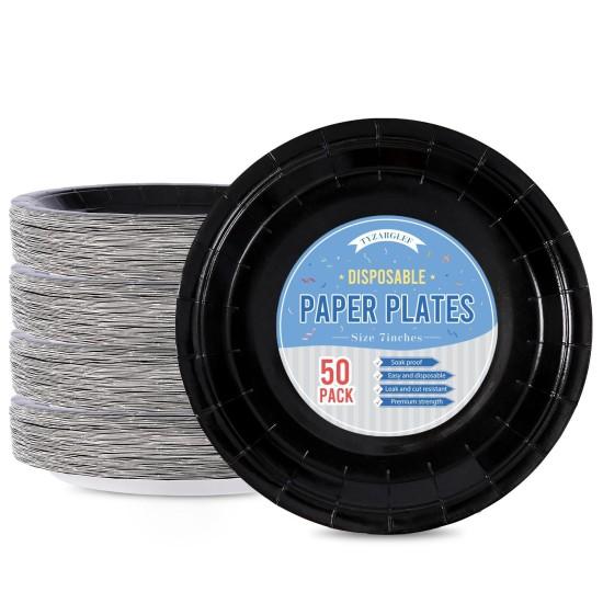 Siyah Pasta Tabağı