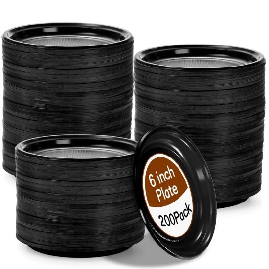 Siyah Pasta Tabağı