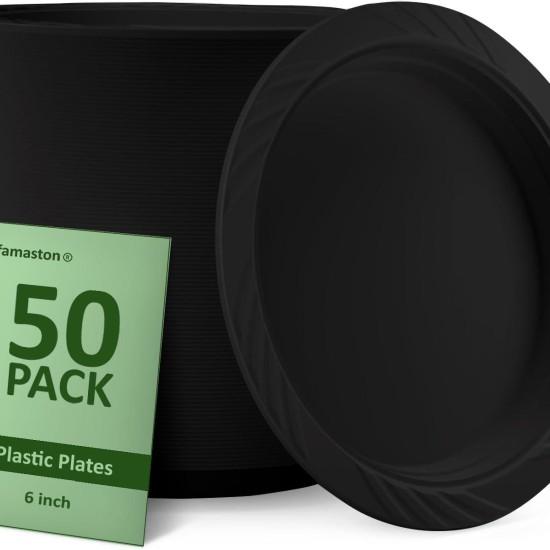 Siyah Pasta Tabağı