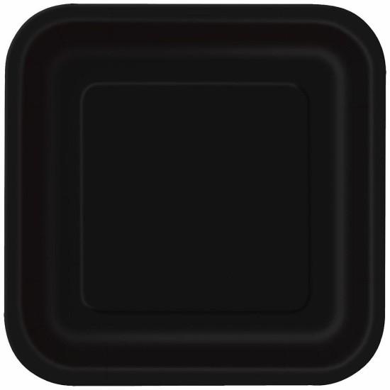 Siyah Pasta Tabağı
