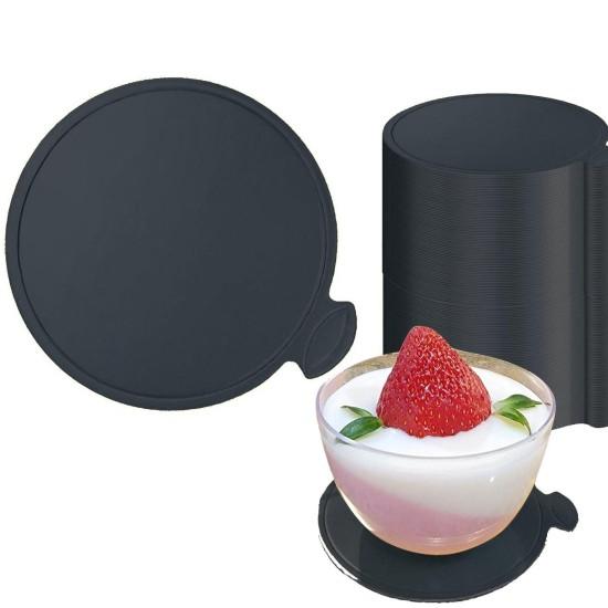 Siyah Pasta Tabağı