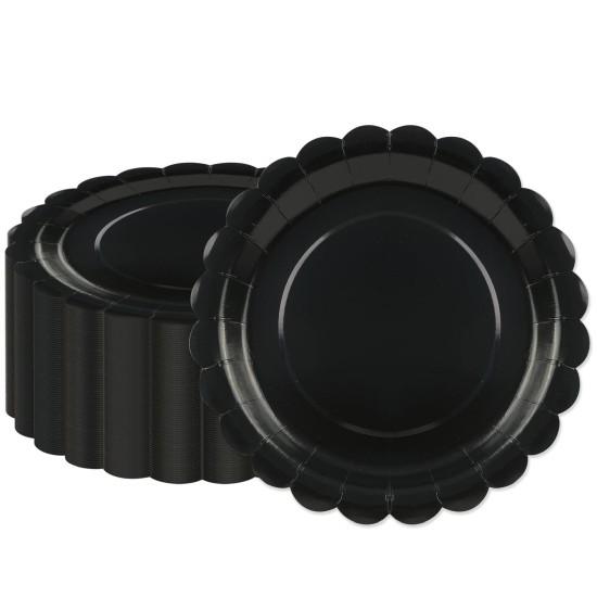 Siyah Pasta Tabağı