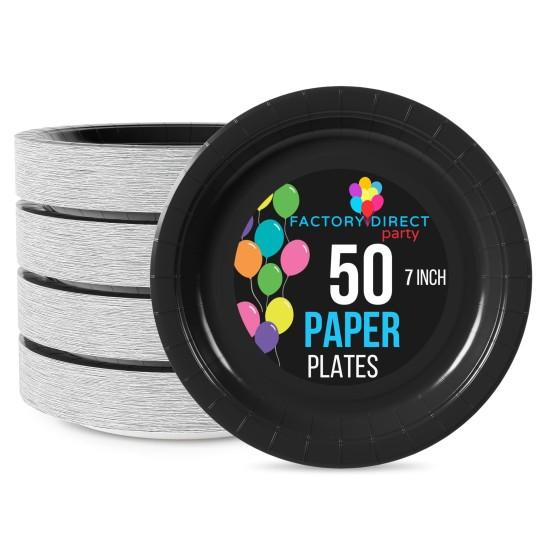 Siyah Pasta Tabağı