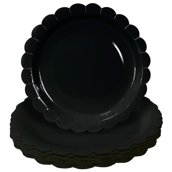 Siyah Pasta Tabağı