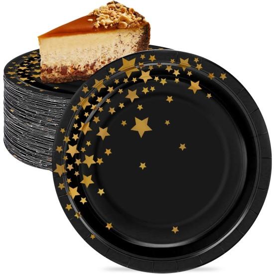 Siyah Pasta Tabağı