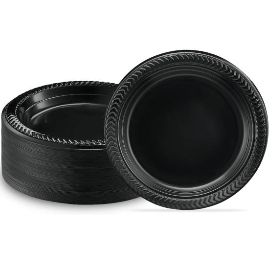 Siyah Pasta Tabağı
