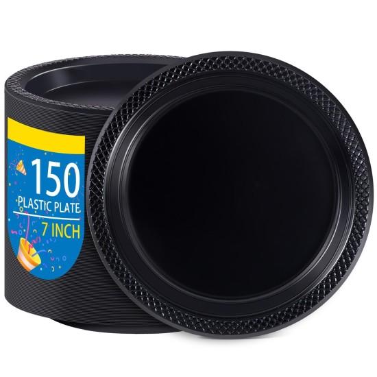 Siyah Pasta Tabağı