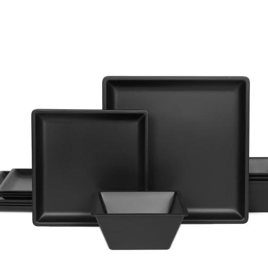 Siyah Servis Tabağı