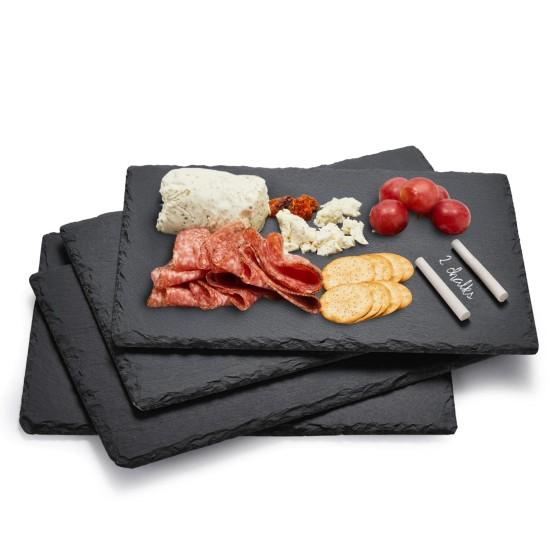 Siyah Servis Tabağı