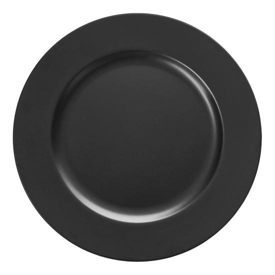 Siyah Servis Tabağı