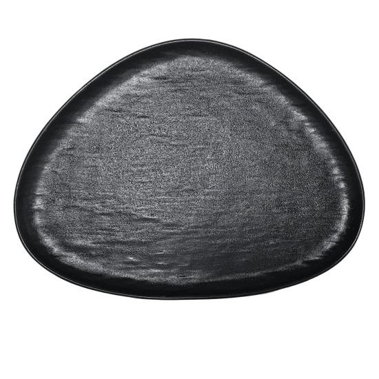 Siyah Servis Tabağı