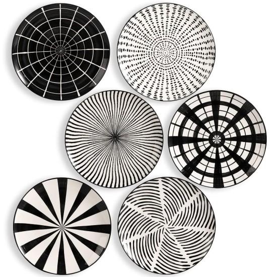 Siyah Servis Tabağı