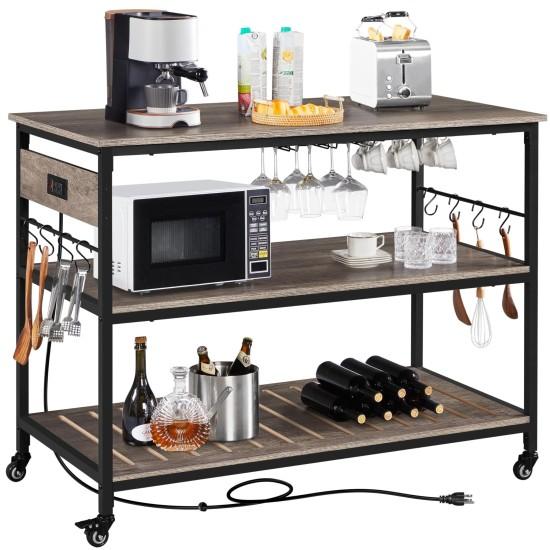 Tekerlekli Mutfak Adası