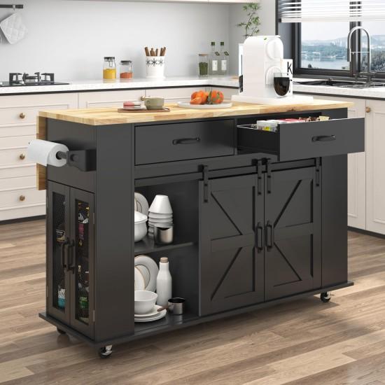 Tekerlekli Mutfak Adası