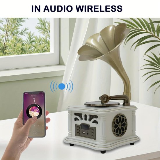 Telefonlu Gramofon