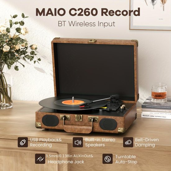 Telefonlu Gramofon
