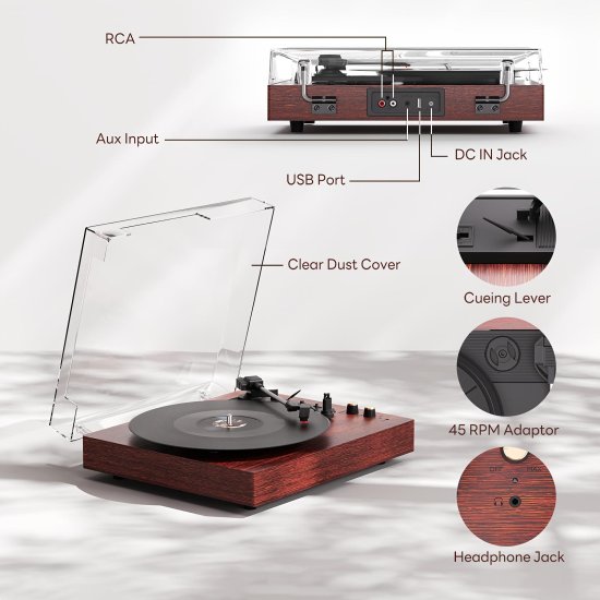 Telefonlu Gramofon