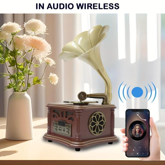 Telefonlu Gramofon