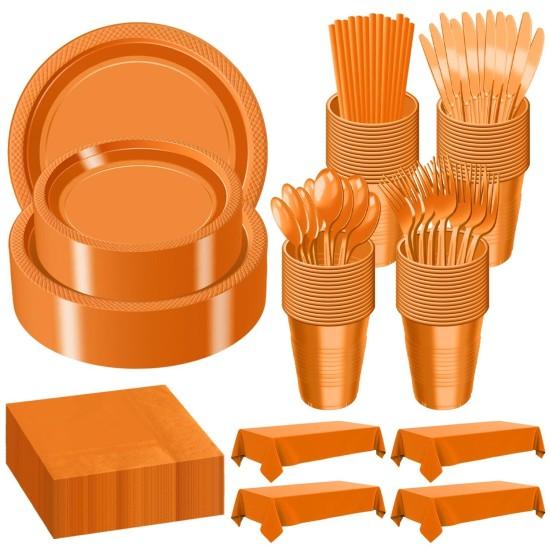 Turuncu Yemek Takımı