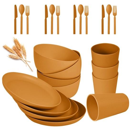 Turuncu Yemek Takımı