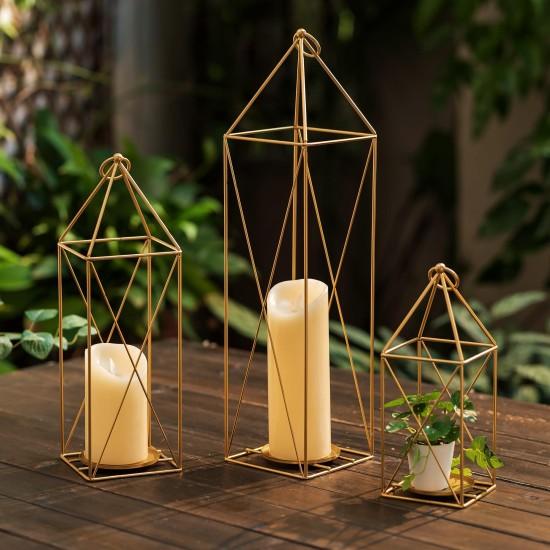 Üçlü Dekoratif Fener