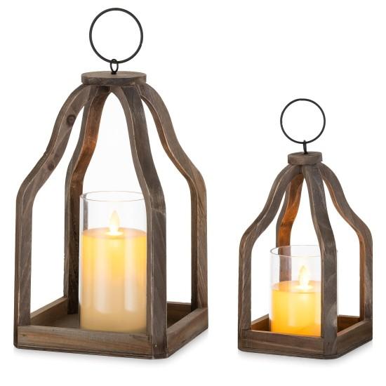 Üçlü Dekoratif Fener