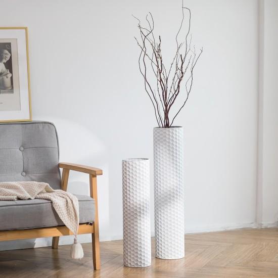 Uzun Vazolu Köşe Çiçekleri