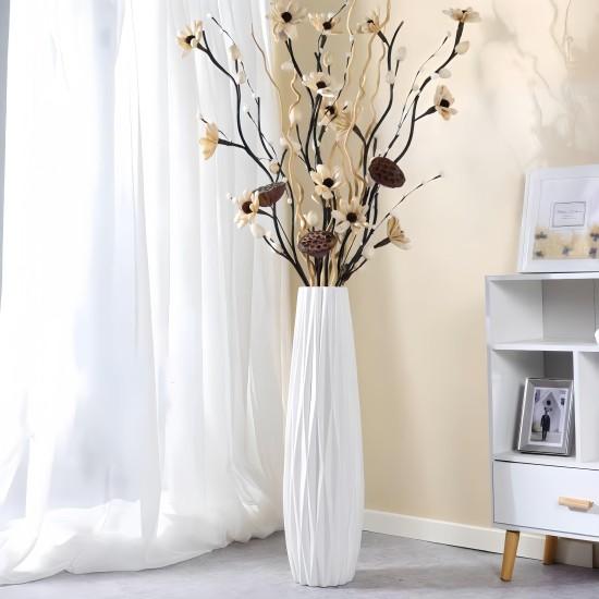 Uzun Vazolu Köşe Çiçekleri